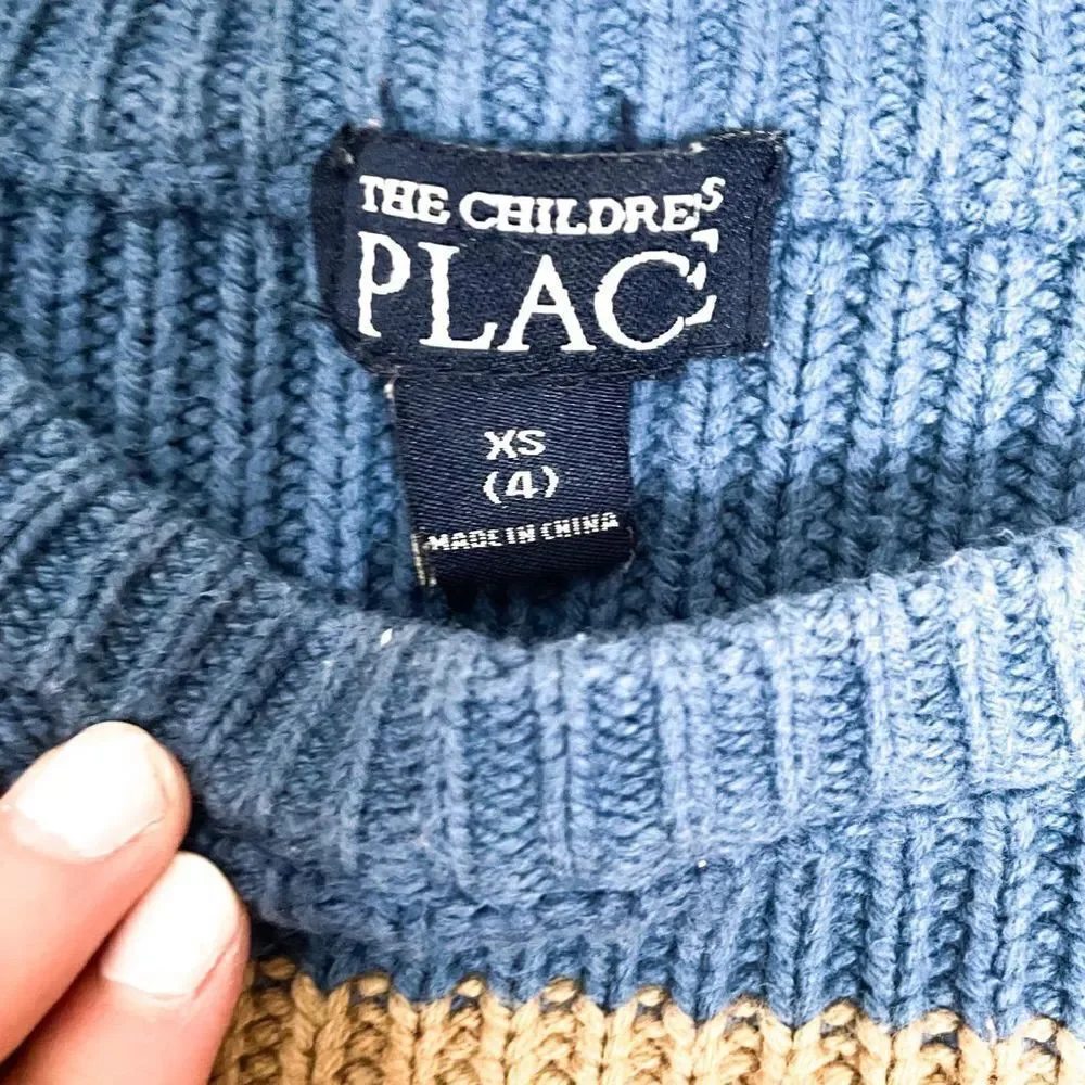 The Children’s Place Fall‎ Striped Sweater Size xs 4